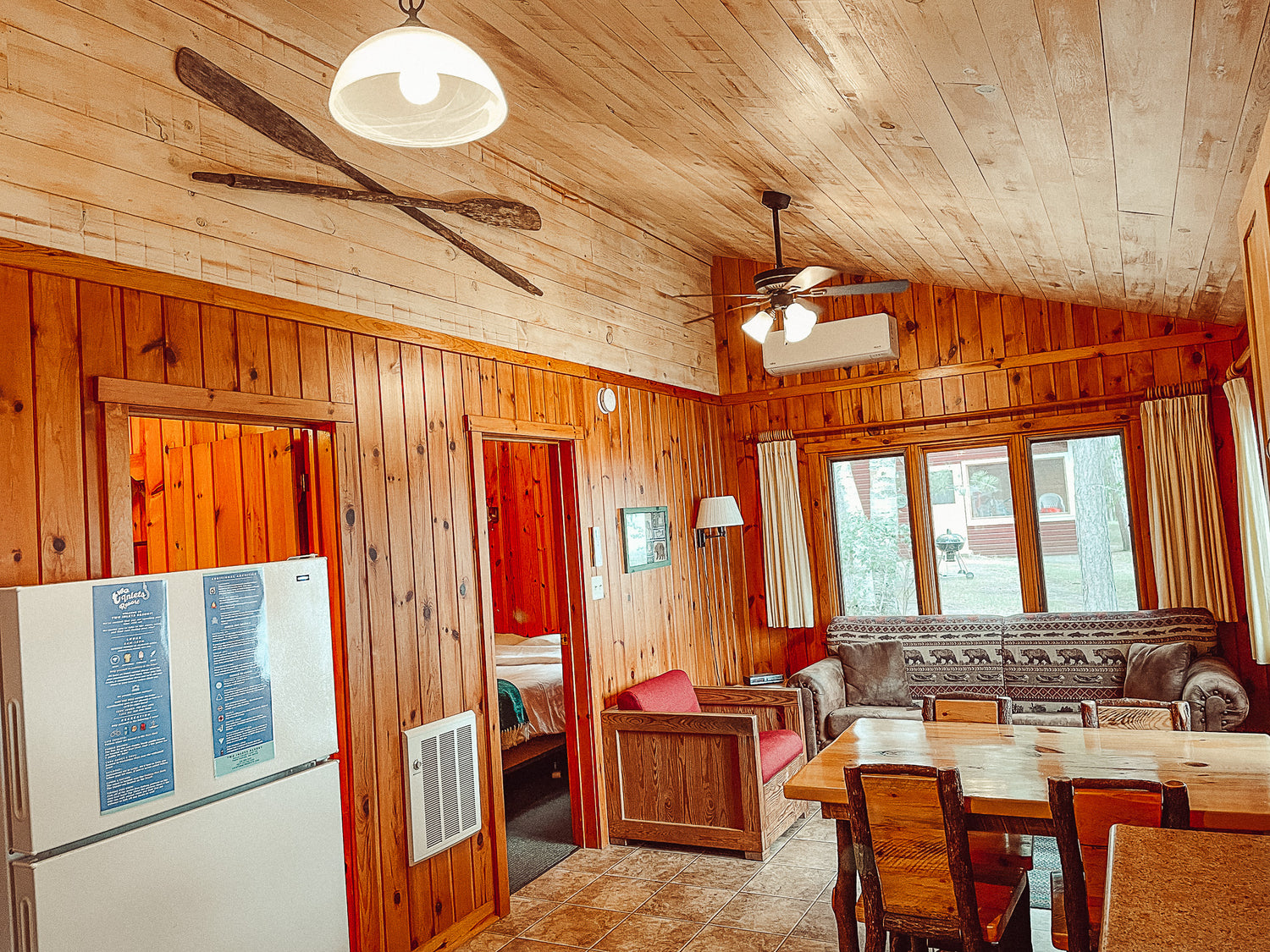 Cabin 2 Family Cabin Rentals Park Rapids, MN Two Inlets Two