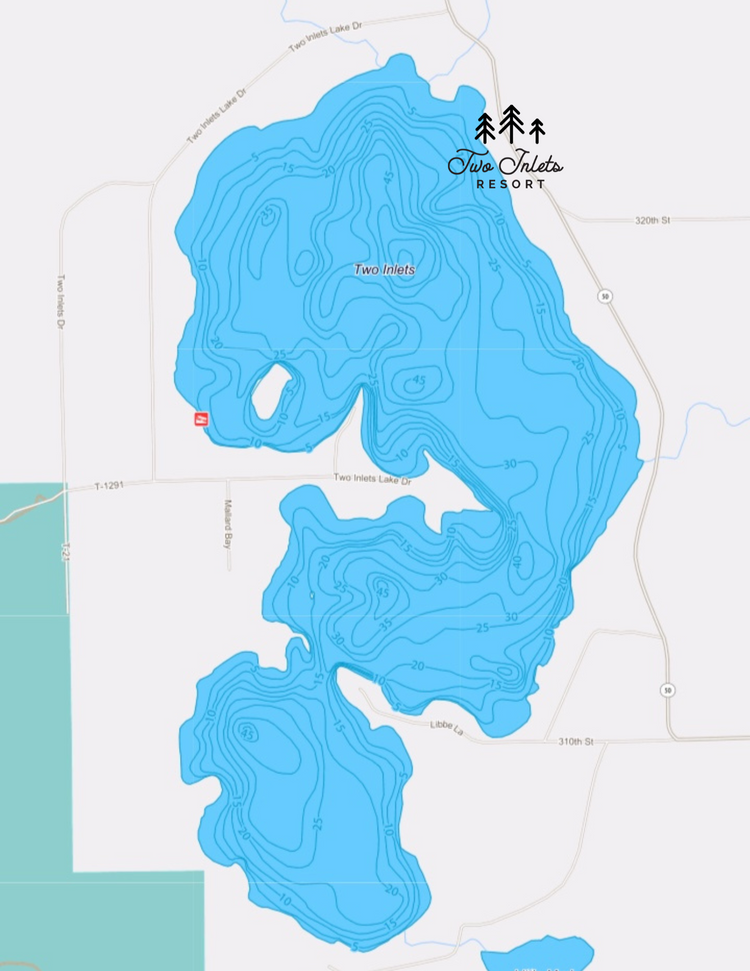 About Two Inlets Lake Two Inlets Resort