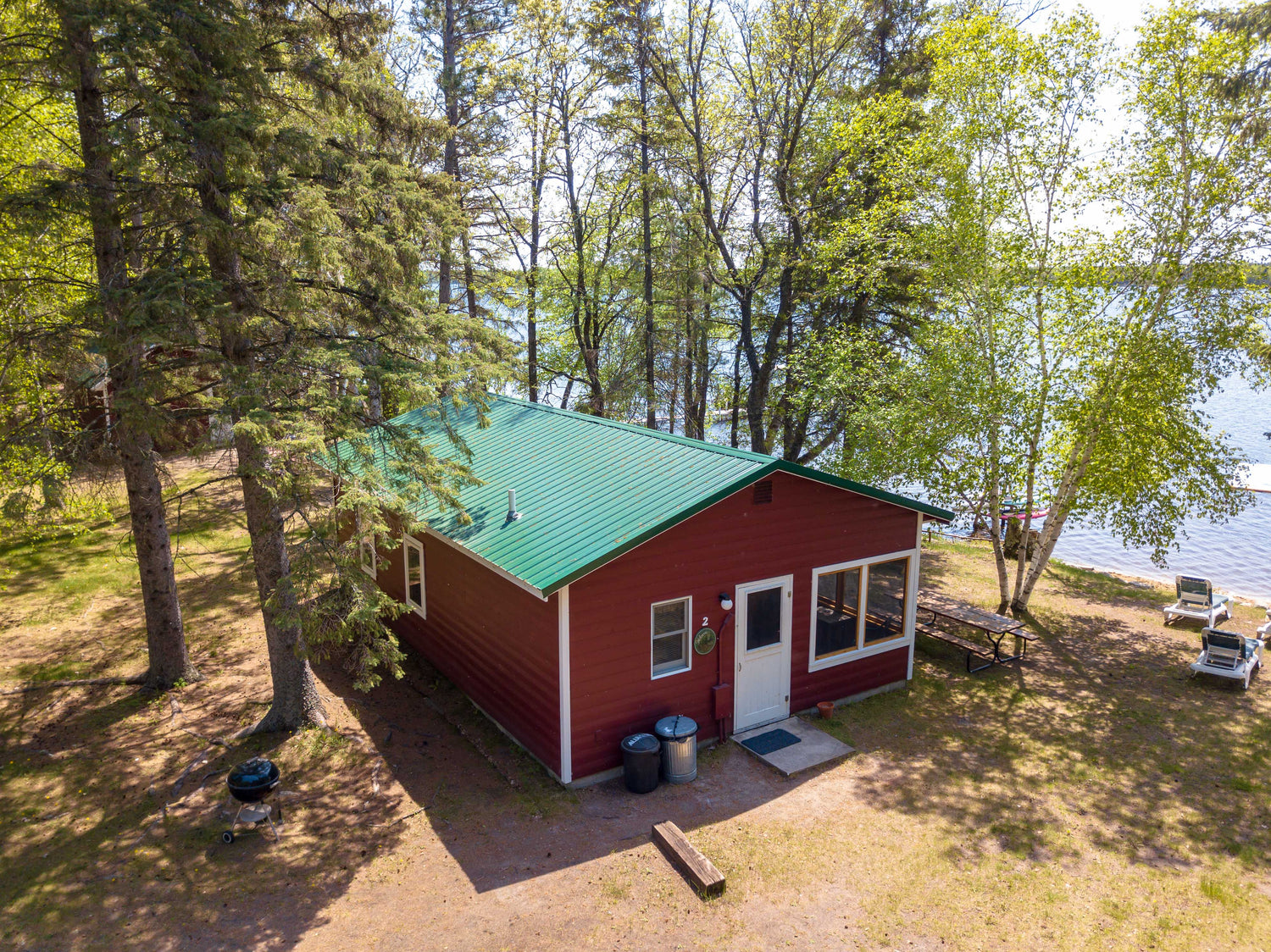 Cabin 2 Family Cabin Rentals Park Rapids, MN Two Inlets Two