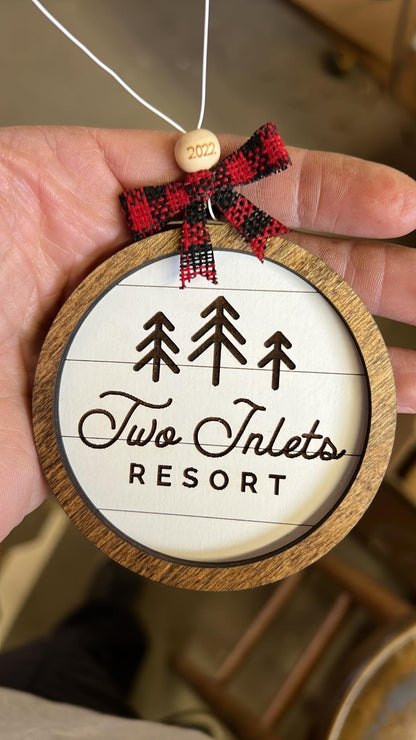 Two Inlets Resort 2022 Ornament
