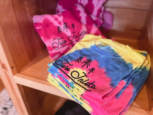Youth Tie-Dye T-Shirt | Neon & Rainbow